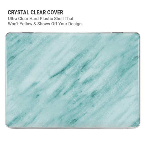 Turquoise Marble MacBook Pro 14in (2021-24) Case plus Skin